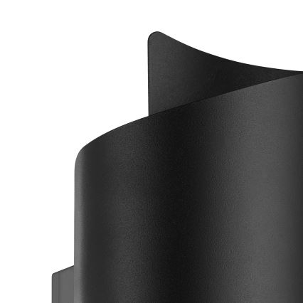 Eglo - Εξωτερικό επιτοίχιο φωτιστικό LED 2xLED/4W/230V 2700/4000/6000K IP44 μαύρο