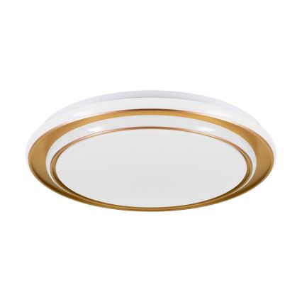 Eglo - LED φωτιστικό οροφής, 36W/230V, 2700/4000/6500K, διάμ. 49 εκ., χρυσό