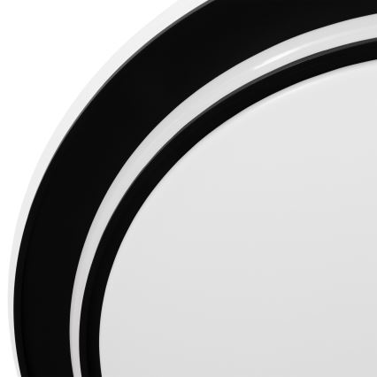 Eglo - Φωτιστικό οροφής LED/36W/230V, Ø 49 cm, μαύρο