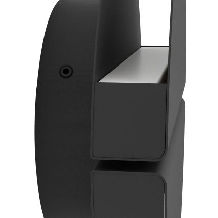 Eglo - Εξωτερικό επιτοίχιο φωτιστικό LED/4,5W/230V 2700/4000/6500K IP44 μαύρο