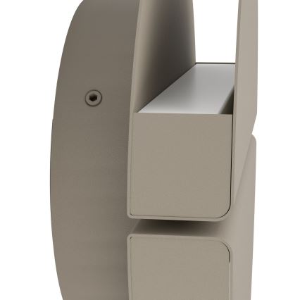 Eglo - LED Εξωτερικό επιτοίχιο φωτιστικό LED/4,5W/230V 2700/4000/6500K IP44 μπεζ