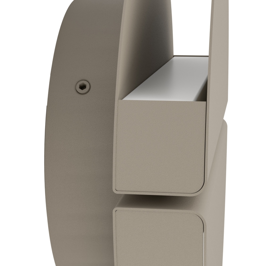 Eglo - LED Εξωτερικό επιτοίχιο φωτιστικό LED/4,5W/230V 2700/4000/6500K IP44 μπεζ