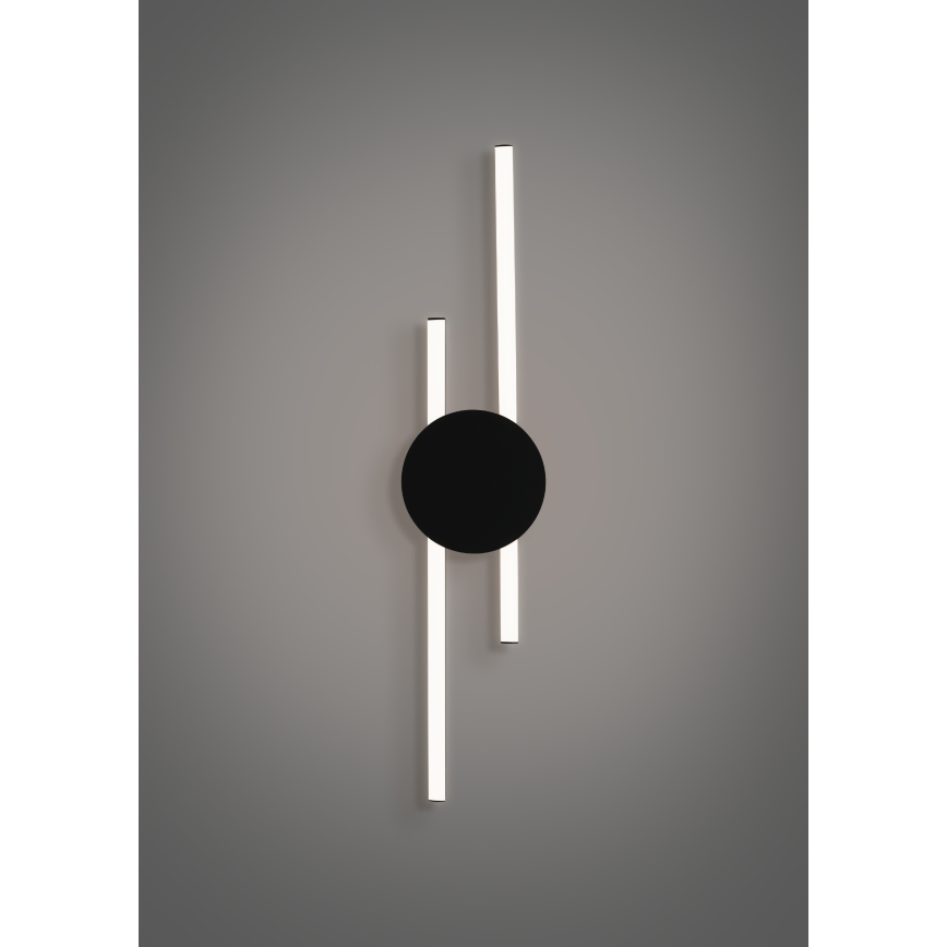 Eglo - Φωτιστικό τοίχου LED/20W/230V + LED/0,91W μαύρο