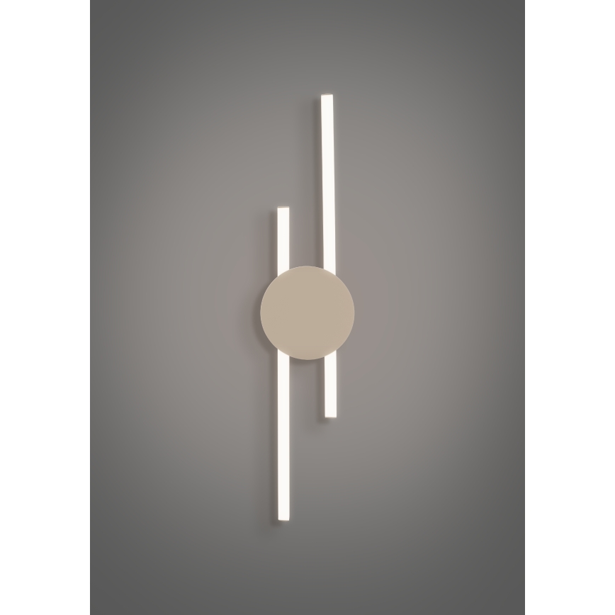 Eglo - LED επιτοίχιο φωτιστικό LED/20W/230V + LED/0,91W μπεζ