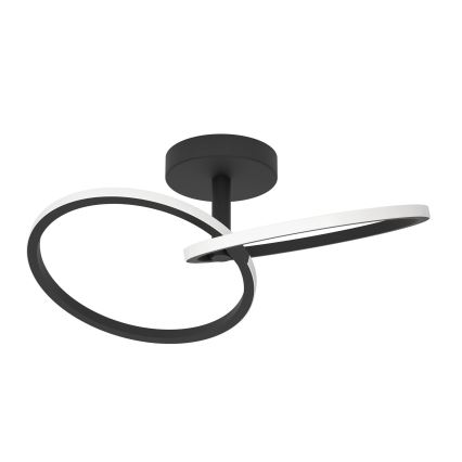 Eglo - Φωτιστικό οροφής LED/12W/230V 2700/4000/6500K μαύρο