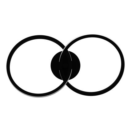 Eglo - Φωτιστικό οροφής LED/12W/230V 2700/4000/6500K μαύρο