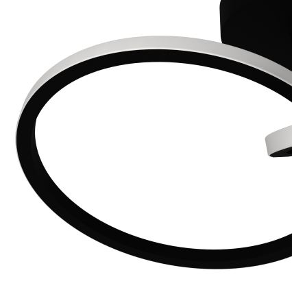 Eglo - Φωτιστικό οροφής LED/12W/230V 2700/4000/6500K μαύρο