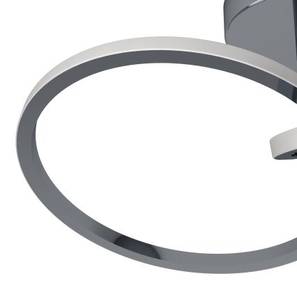 Eglo - φωτιστικό οροφής LED/12W/230V 2700/4000/6500K γυαλιστερό χρώμιο