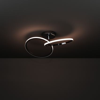 Eglo - φωτιστικό οροφής LED/12W/230V 2700/4000/6500K γυαλιστερό χρώμιο