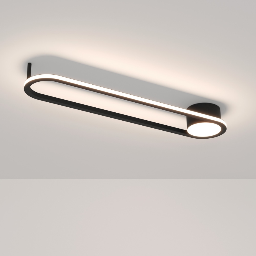 Eglo - Φωτιστικό οροφής LED LED/24W/230V 2700/4000/6500K μαύρο