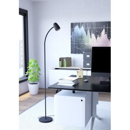 Eglo - Επιδαπέδιο φωτιστικό 1xE14/18W/230V μαύρο