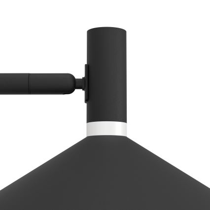 Eglo - Ρυθμιζόμενο επιτραπέζιο φωτιστικό LED RGBW LED/7,5W/230V 2700-6500K μαύρο