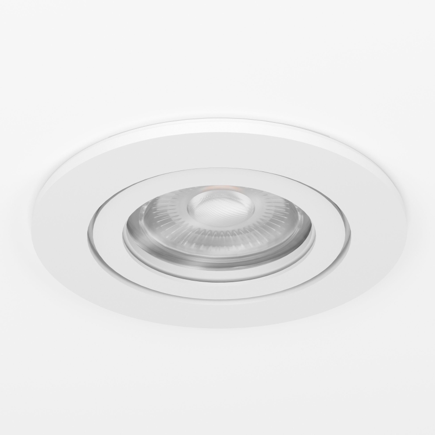 Eglo - LED χωνευτό σποτ για μπάνιο 1xGU10/4,5W/230V IP44 λευκό