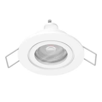 Eglo - LED εντοιχισμένο σποτ μπάνιου 1xGU10/4,5W/230V IP44 λευκό