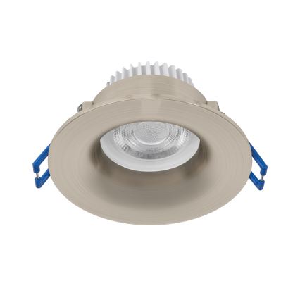Eglo - LED εντοιχιζόμενο φωτιστικό μπάνιου LED/4,9W/230V 2700/4000/6500K Ø 8,8 cm IP65 ματ χρώμιο
