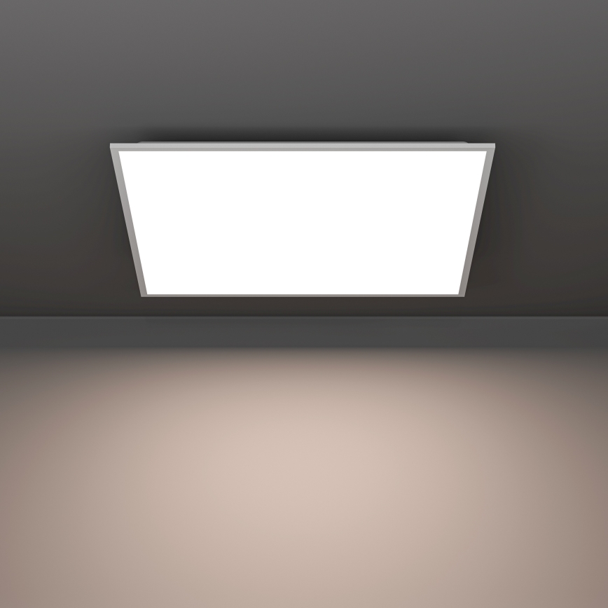 Eglo - LED ρυθμιζόμενο επιφανειακό πάνελ LED/33W/230V 2700-6500K 60x60 cm λευκό + τηλεχειριστήριο