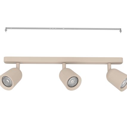 Eglo - Φωτιστικό σποτ 3xGU10/10W/230V μπεζ