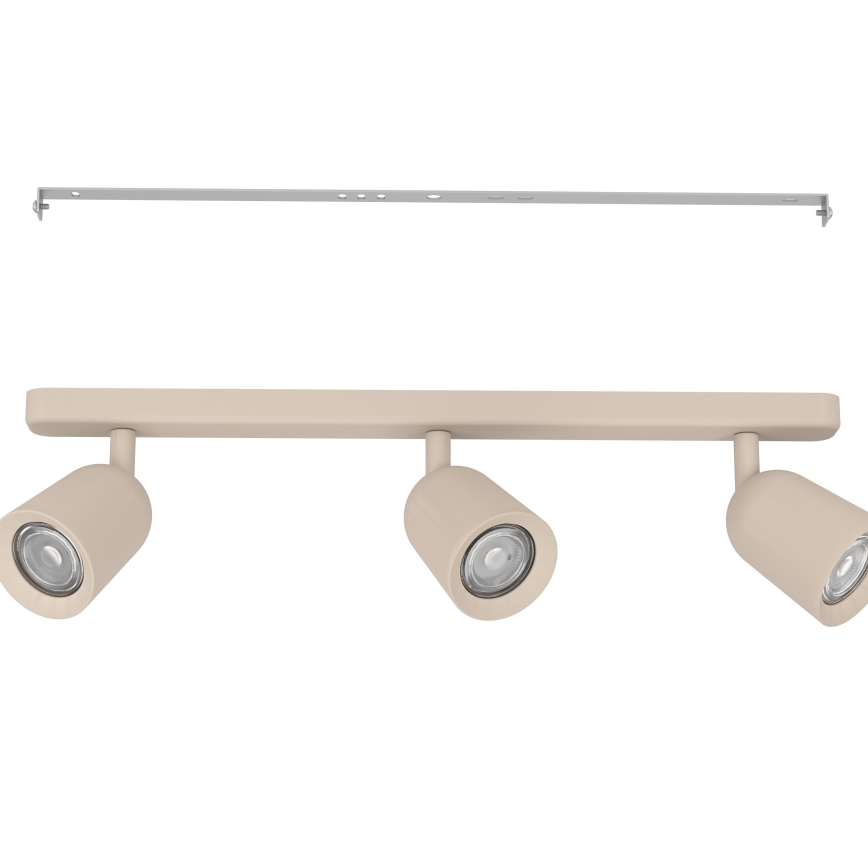 Eglo - Φωτιστικό σποτ 3xGU10/10W/230V μπεζ