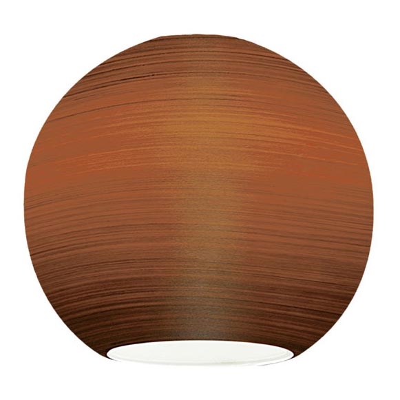 EGLO 90251 - Ανταλλακτικό γυαλί για πολυέλαιο, επιτραπέζιο φωτιστικό, οροφής και σποτ φωτιστικό MY CHOICE E14 διάμ. 9 εκ. καφέ με εφέ ξεθωριασμένου