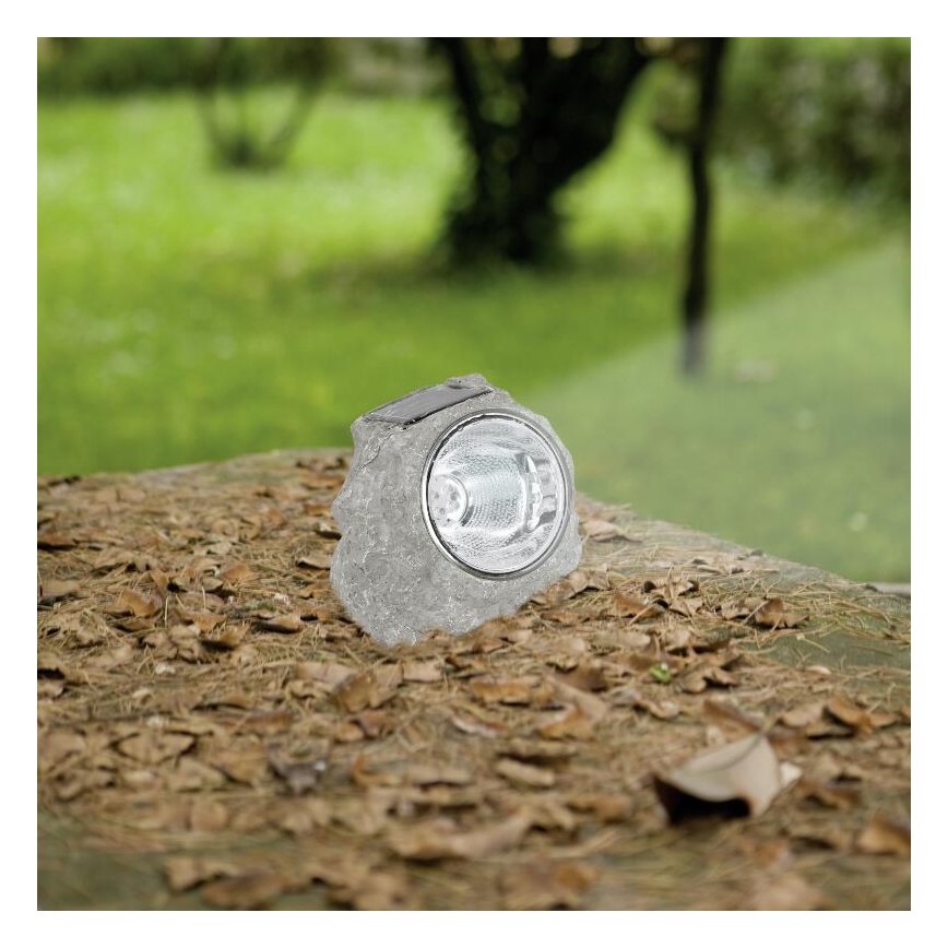 Eglo 90494 - Ηλιακό φωτιστικό πέτρα 4xLED/0,06W/1xAA IP44