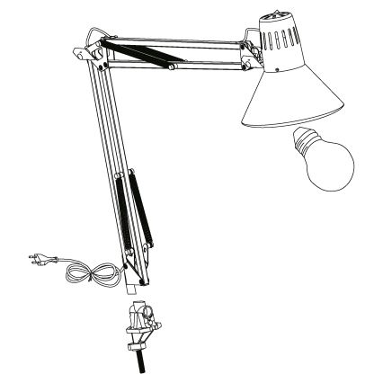 EGLO - Επιτραπέζια λάμπα 1xE27/40W