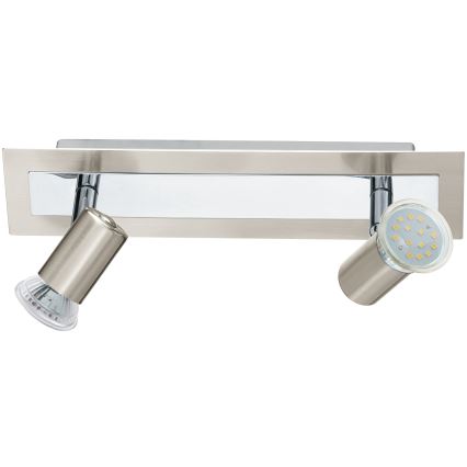 EGLO - Επιτοίχιο φωτιστικό οροφής 2xGU10/LED/3W