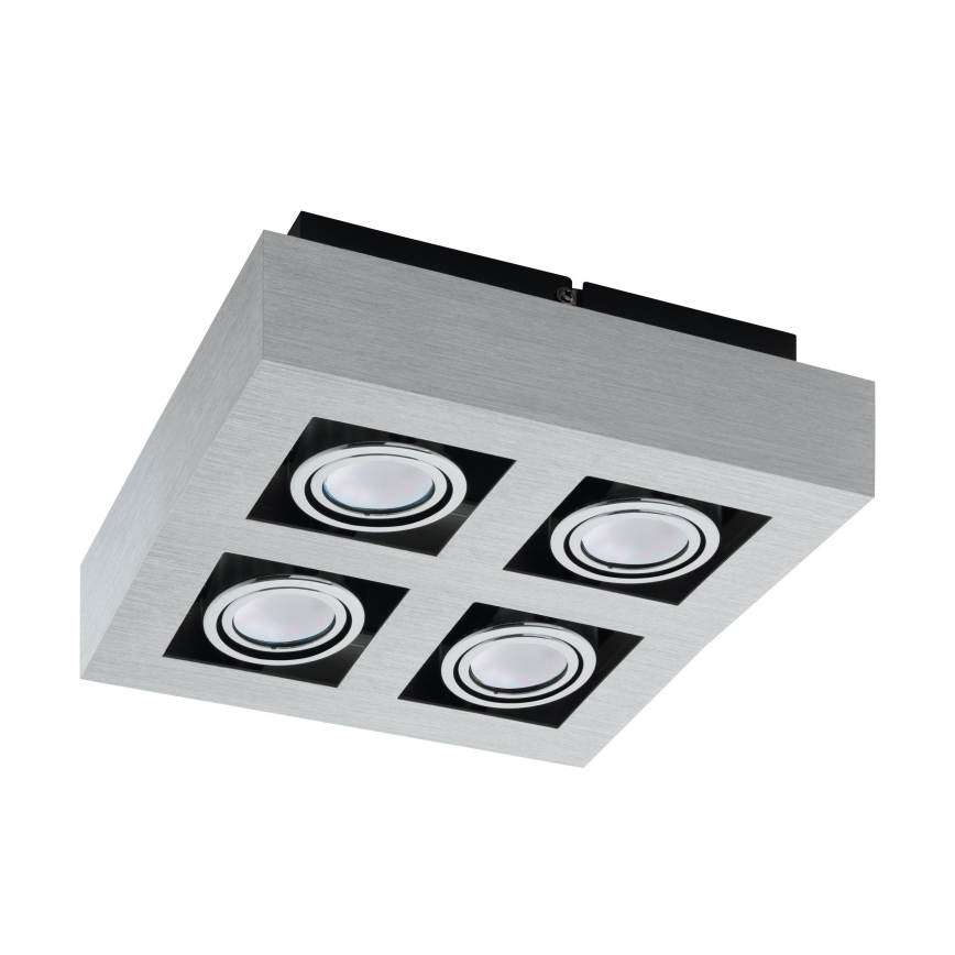 Eglo - LED Σποτ 4xGU10-LED/5W/230V