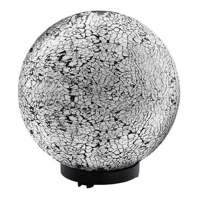 EGLO 91638 - Μικρός χάρτης εξωτερικού χώρου TERRALUNA 1 1xE27/18W μαύρο / λευκό IP44