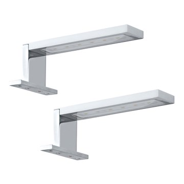 Eglo 92096 - ΣΕΤ 2xLED Φως τοίχου IMENE 6xLED/3W/230V
