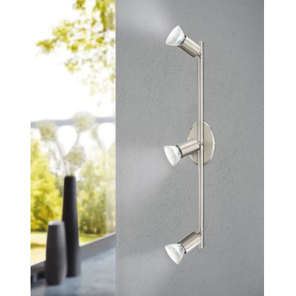 Eglo - Φωτιστικό σποτ LED 2xGU10/2,8W/230V