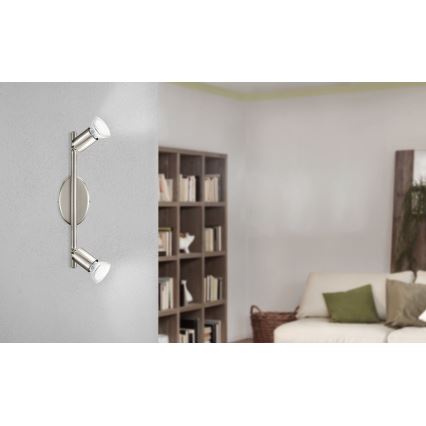 Eglo - Φωτιστικό σποτ LED 3xGU10-LED/2,8W/230V