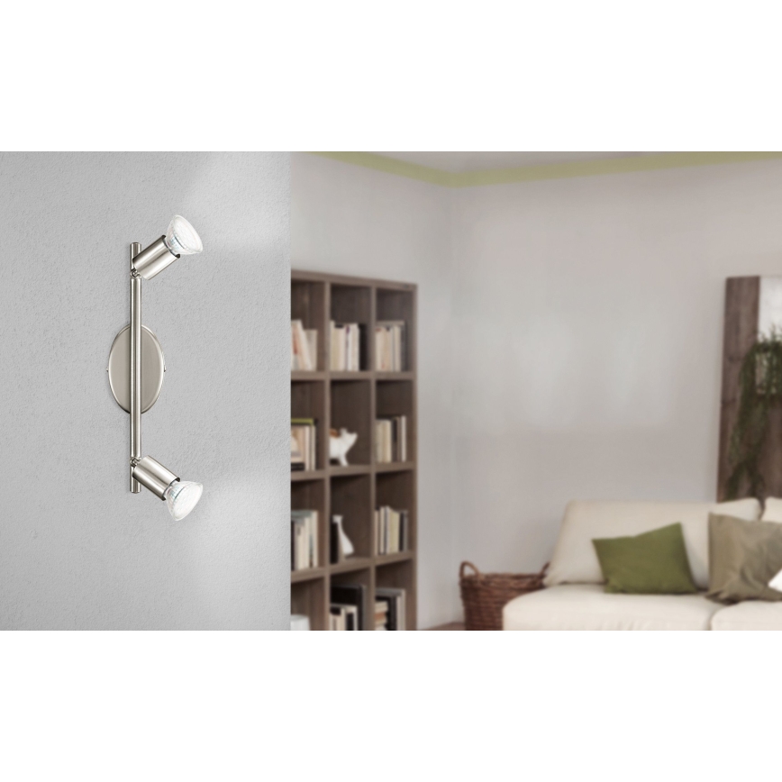 Eglo - Φωτιστικό σποτ LED 3xGU10-LED/2,8W/230V