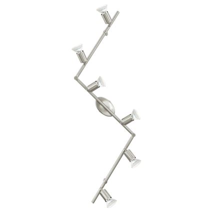 Eglo - Φωτιστικό σποτ LED 6xGU10-LED/2,8W/230V