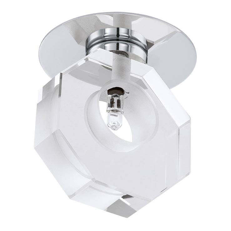 Eglo 92677 - Dimming χωνευτό φωτιστικό σποτ TORTOLI 1xG4/20W/230V
