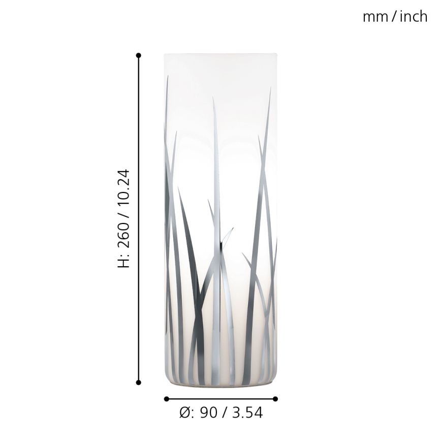 Eglo - Επιτραπέζια λάμπα 1xE27/60W/230V