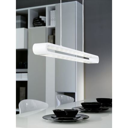 Eglo 93006 - Κρεμαστό φως LED PERILLO LED/24W + LED-RGB/7W/230V