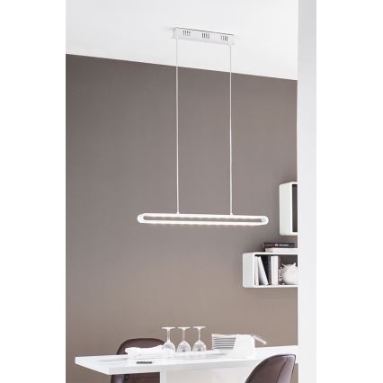 Eglo 93006 - Κρεμαστό φως LED PERILLO LED/24W + LED-RGB/7W/230V