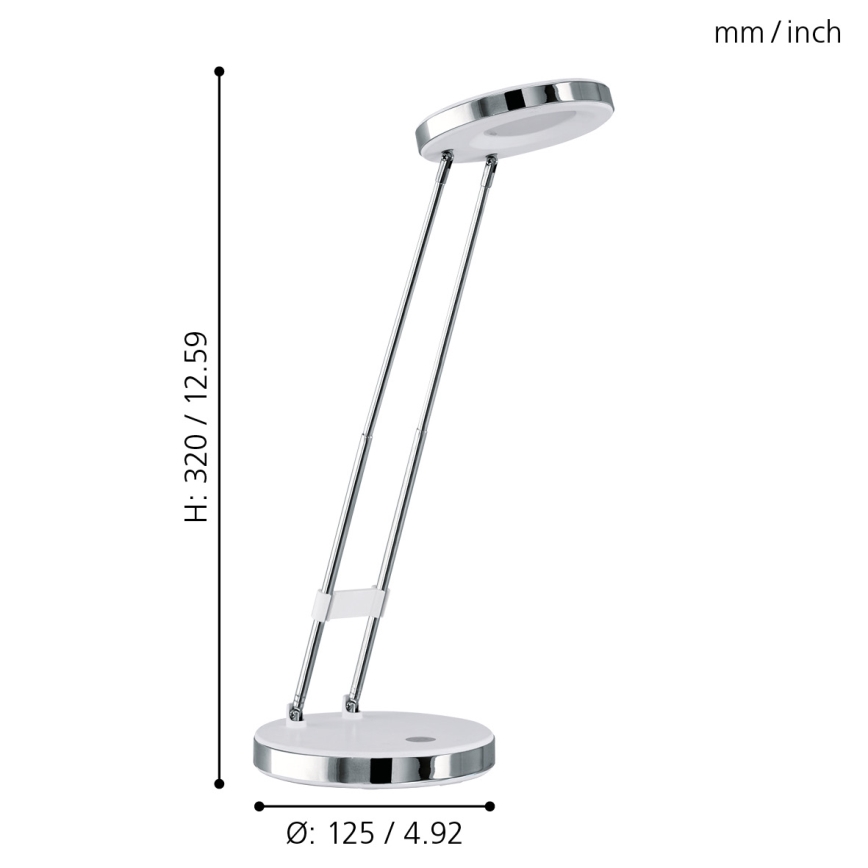 Eglo 93077 - Επιτραπέζιο φωτιστικό LED GEXO LED/3W/230V