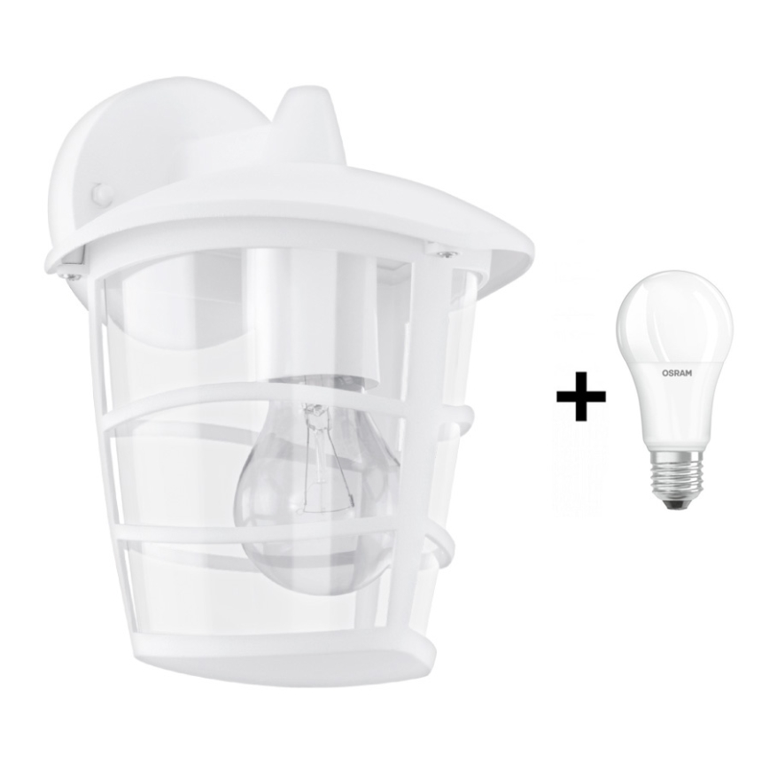 Eglo - Φως τοίχου εξωτερικού χώρου LED 1xE27/8,5W/230V IP44