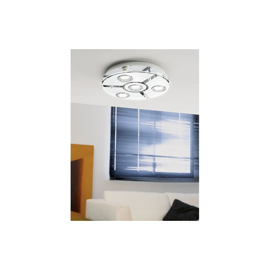 EGLO 93107 - Φως οροφής LED CABO 4xGU10/3W LED