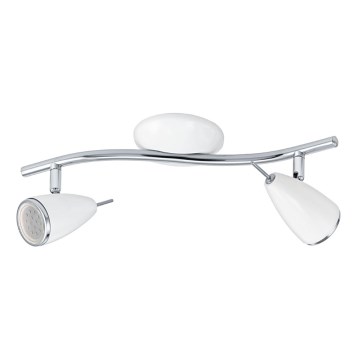 Eglo 93129 - LED σποτ φωτιστικό RICCIO 2 2xGU10/3W/230V
