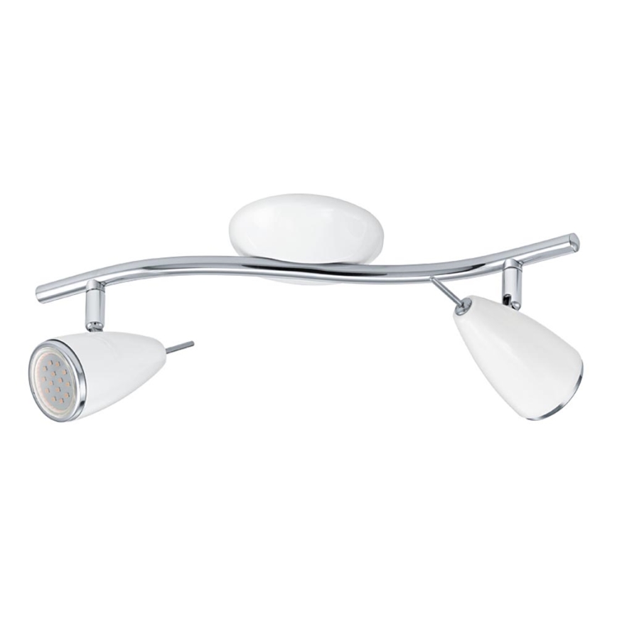 Eglo 93129 - LED σποτ φωτιστικό RICCIO 2 2xGU10/3W/230V