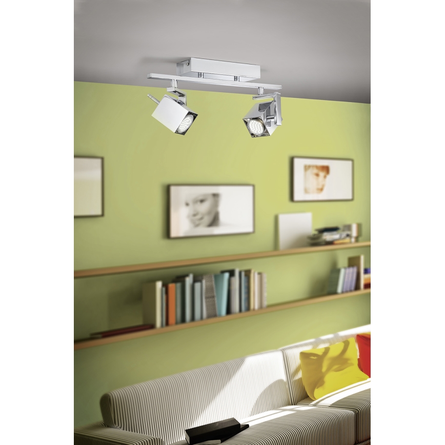 Eglo 93155 - Φως σποτ LED MANAO 1 2xGU10-LED/5W/230V