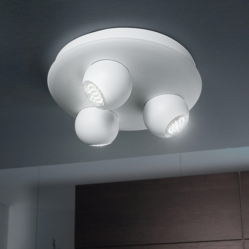 Eglo 93169 - LED φωτιστικό σημείου NORBELLO 3 3xGU10/5W/230V