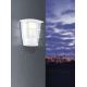 Eglo - Φως τοίχου εξωτερικού χώρου LED 1xE27/8,5W/230V IP44