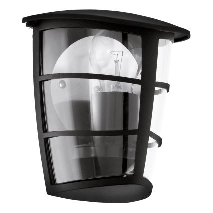 Eglo - Φως τοίχου εξωτερικού χώρου 1xE27/60W/230V IP44