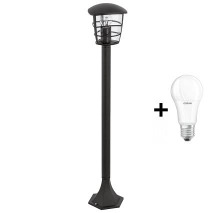 Eglo - LED φωτιστικό εξωτερικού χώρου 1xE27/8,5W/230V IP44 μαύρο