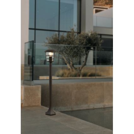 Eglo - LED φωτιστικό εξωτερικού χώρου 1xE27/8,5W/230V IP44 μαύρο