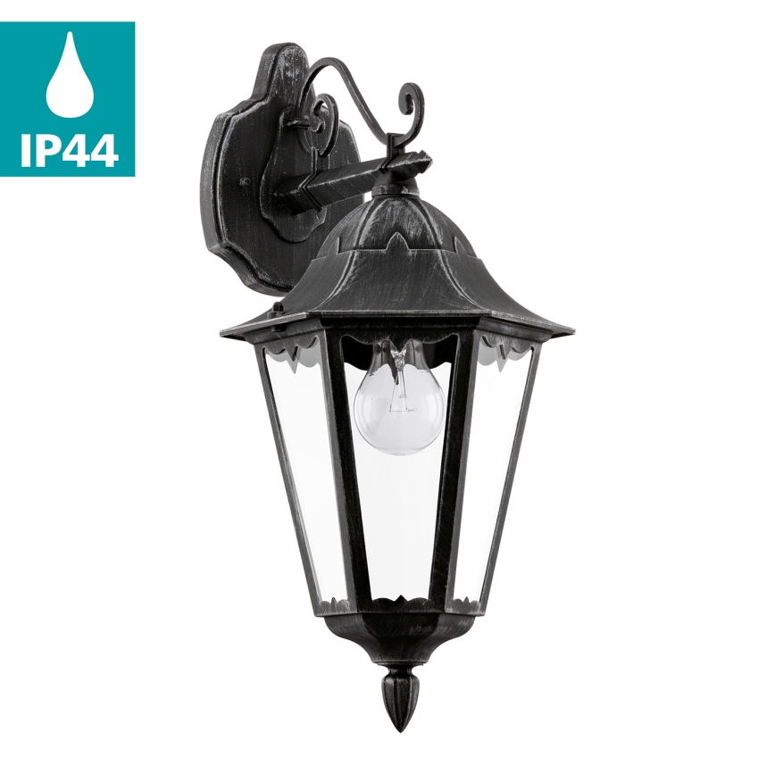 Eglo - Φως τοίχου εξωτερικού χώρου 1xE27/60W/230V IP44
