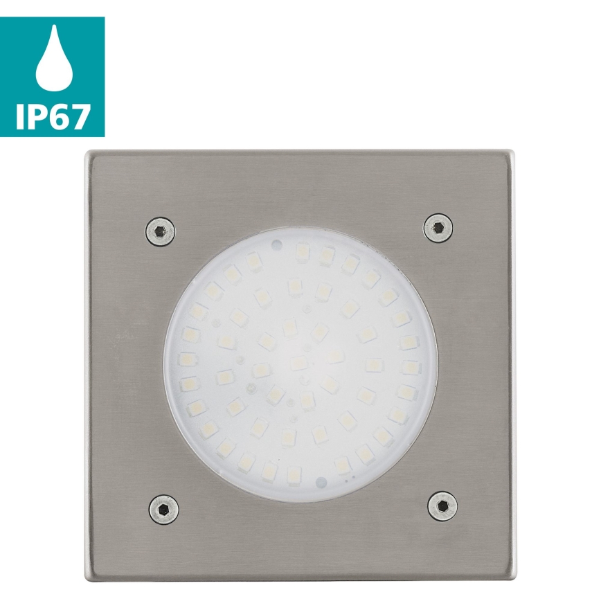 Eglo - LED Εξωτερικό φωτιστικό εισόδου LED/2,5W/230V IP67